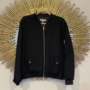 Philosophy Black Bomber Jacket